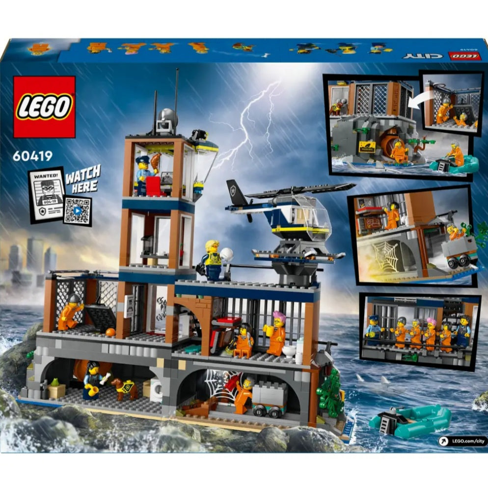 LEGO City 60419 Politiegevangeniseiland