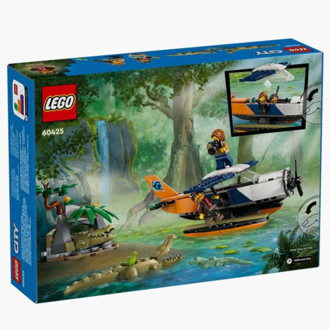 LEGO City 60425 Jungleonderzoekers: watervliegtuig