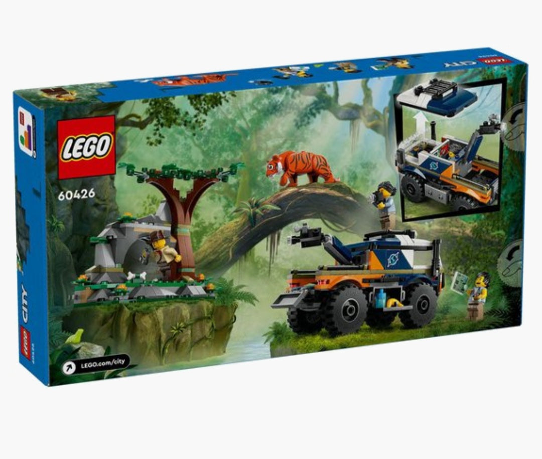 LEGO City 60426 Jungleonderzoekers: offroad truck