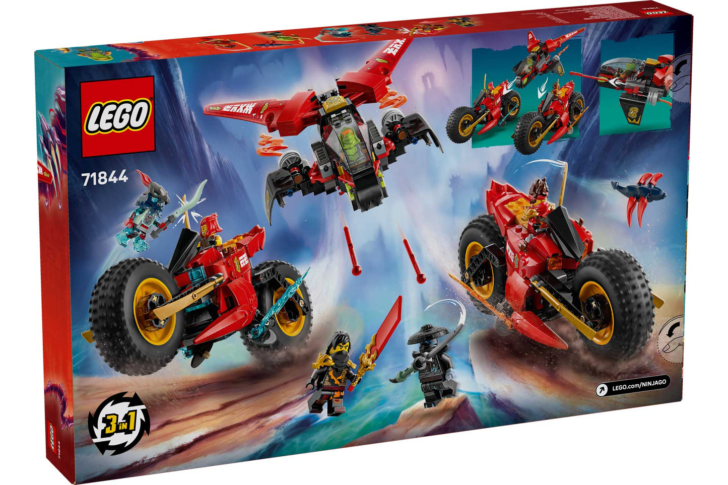 LEGO Ninjago 71844 Ninja Strijdvoertuig