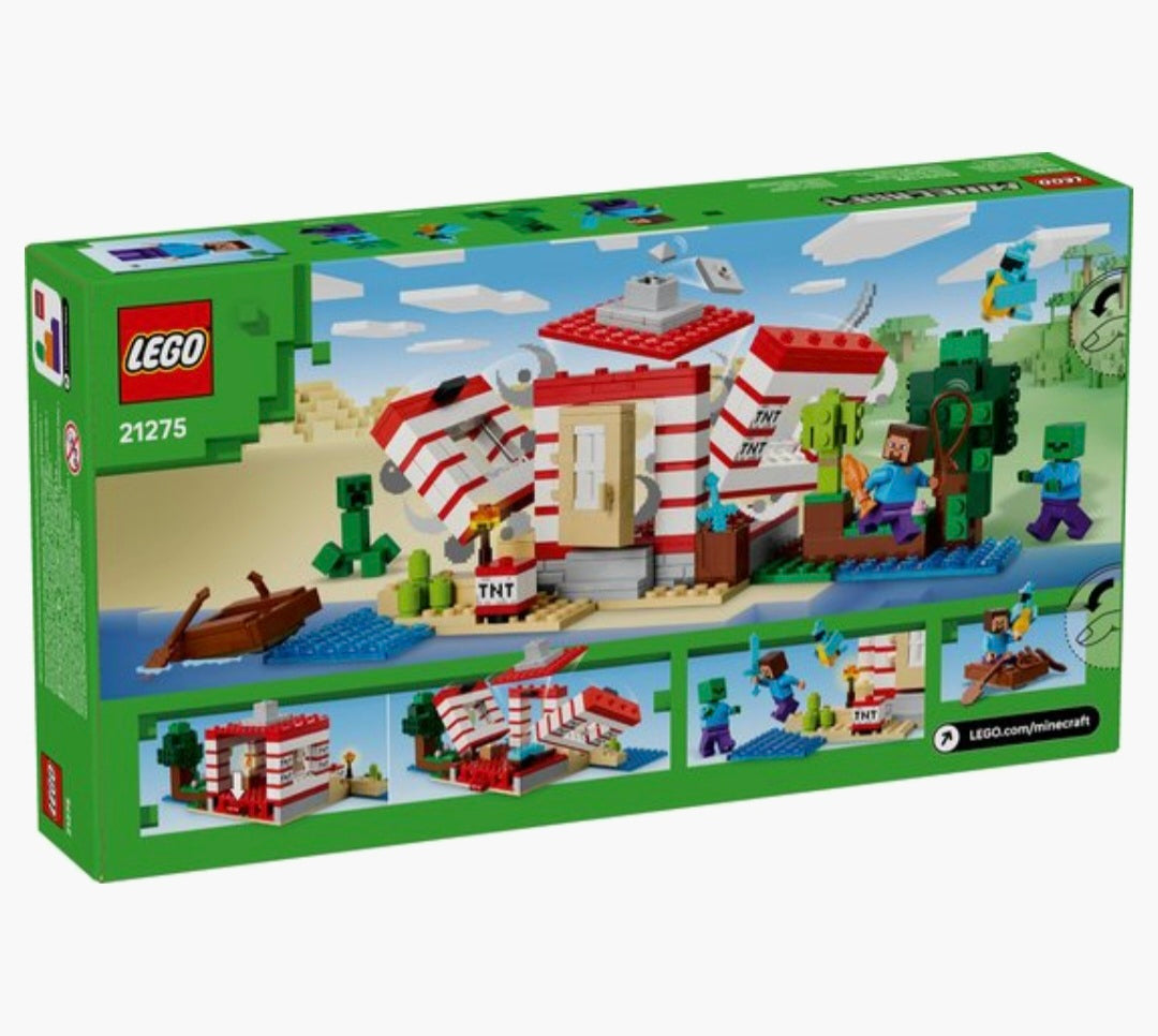 LEGO Minecraft 21275 Het TNT-Junglehuis
