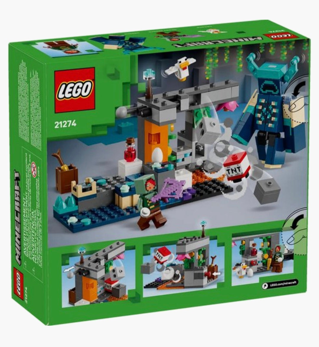 LEGO Minecraft 21274 de ontmoeting met de Opzichter