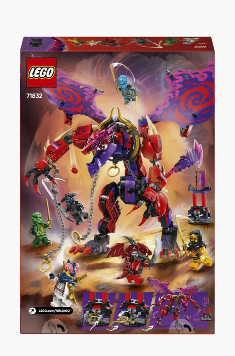 LEGO Ninjago 71832 Bliksemtand Draak van Chaos