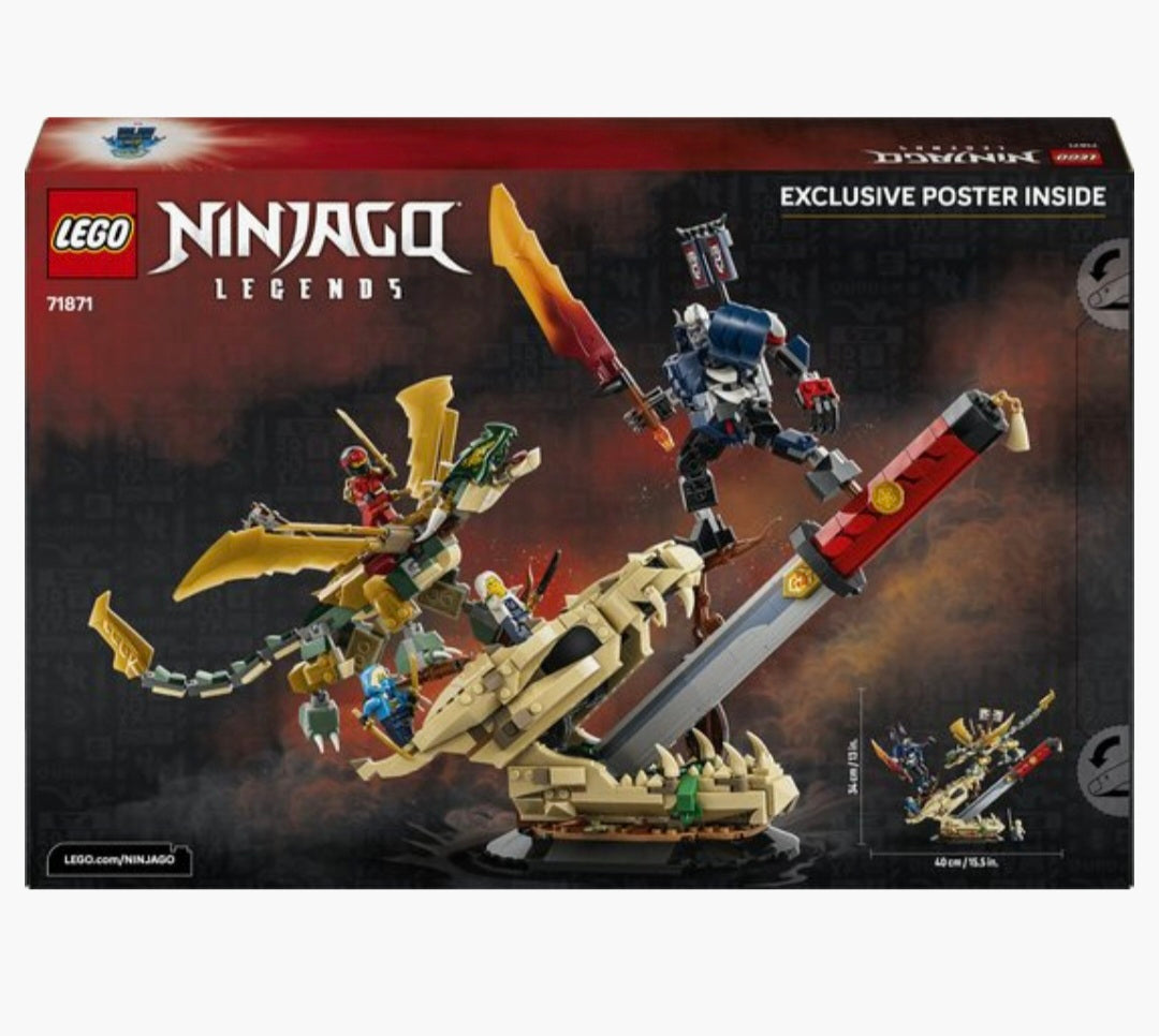 LEGO Ninjago 71871 Strijd bij het Drakenzwaard