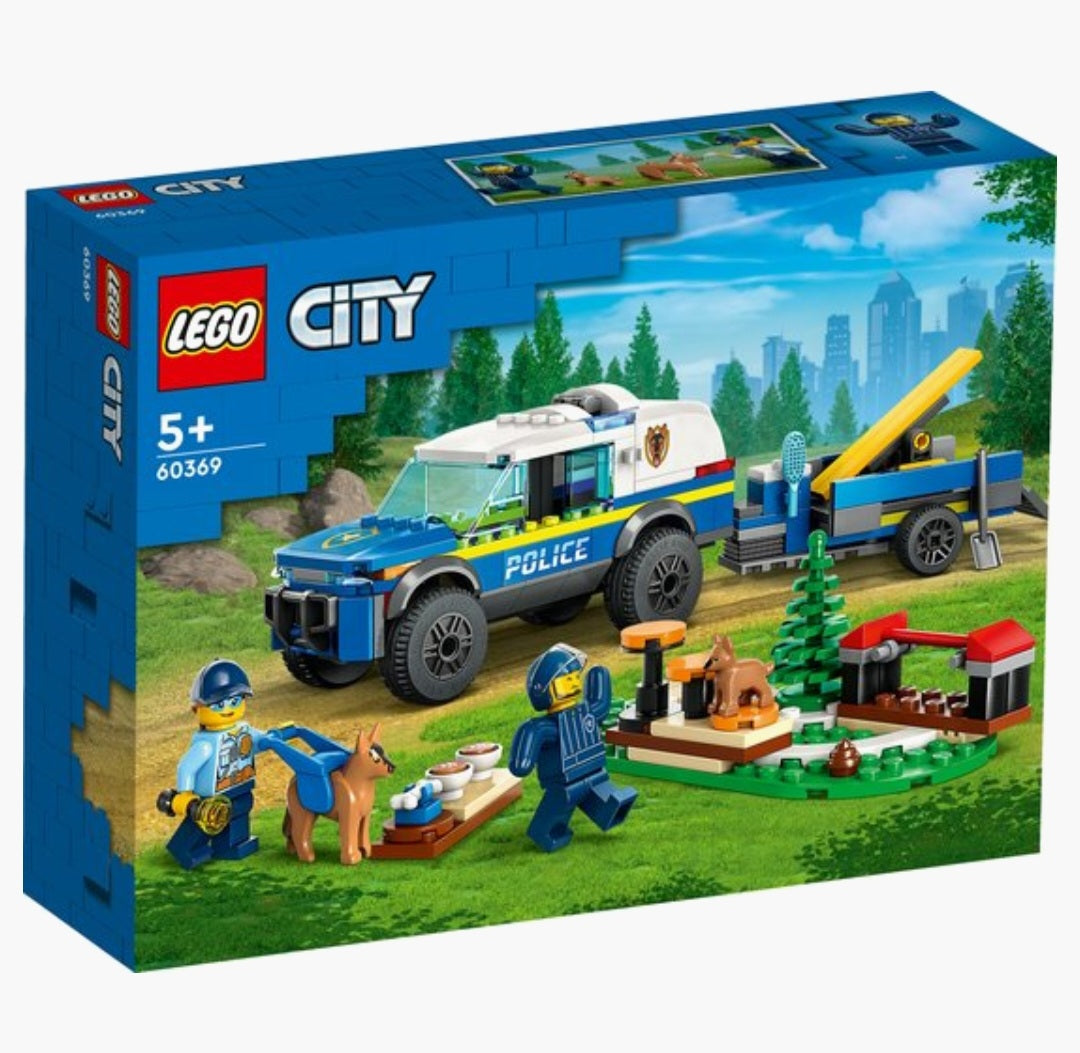 LEGO City 60369 Mobiele training voor politiehonden