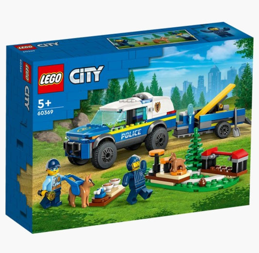 LEGO City 60369 Mobiele training voor politiehonden