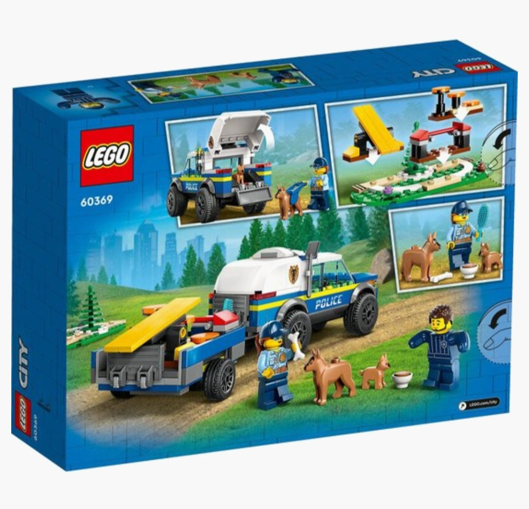 LEGO City 60369 Mobiele training voor politiehonden