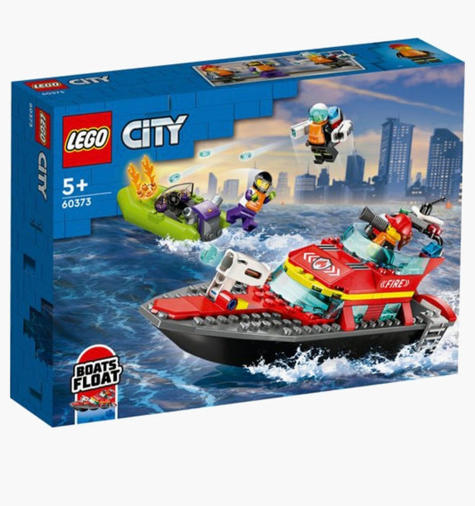 LEGO City 60373 Reddingsboot Brandweer