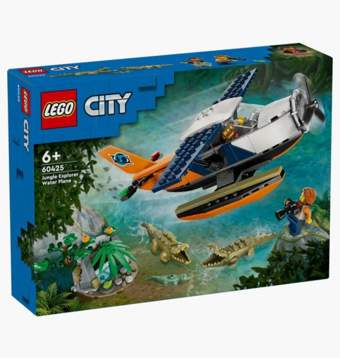 LEGO City 60425 Jungleonderzoekers: watervliegtuig