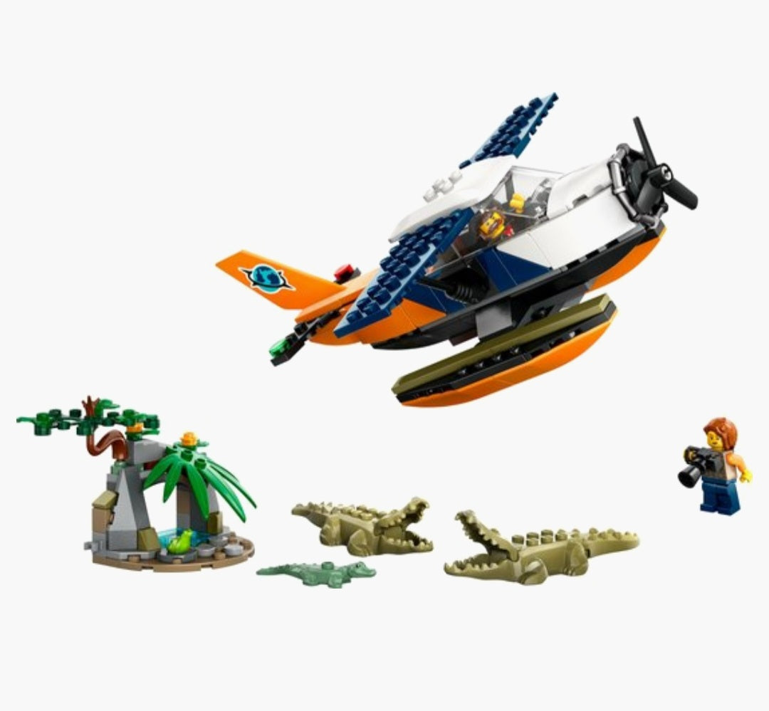 LEGO City 60425 Jungleonderzoekers: watervliegtuig