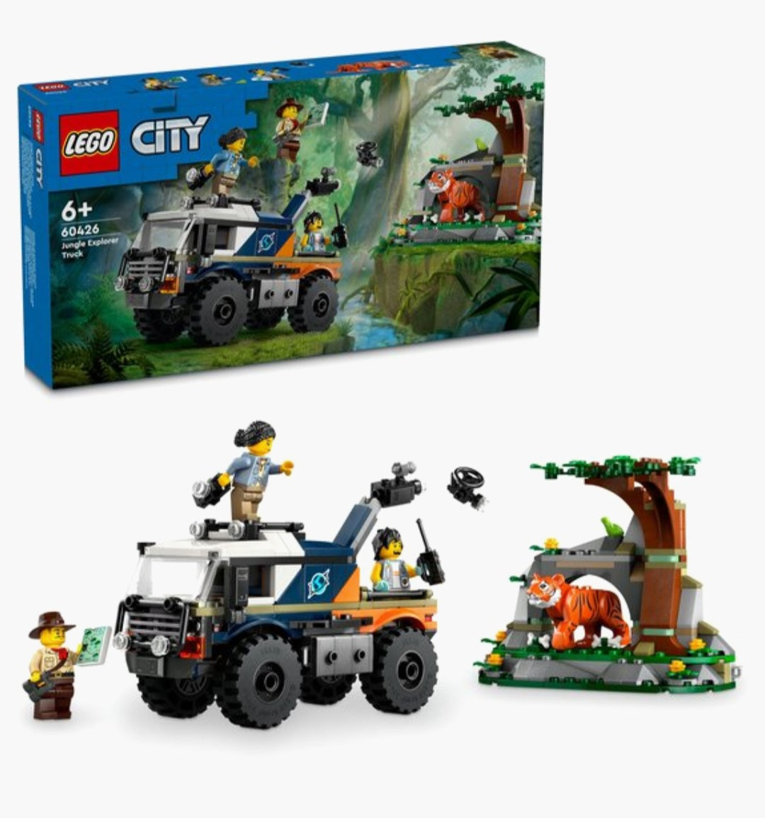 LEGO City 60426 Jungleonderzoekers: offroad truck