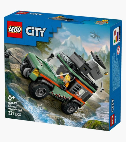 LEGO City 60447 4x4 terreinwagen voor in de bergen