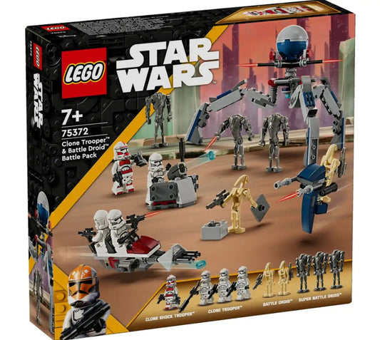 LEGO Star Wars 75372 Clone Trooper & Battle Droid Battle Pack