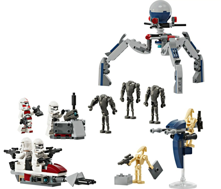 LEGO Star Wars 75372 Clone Trooper & Battle Droid Battle Pack