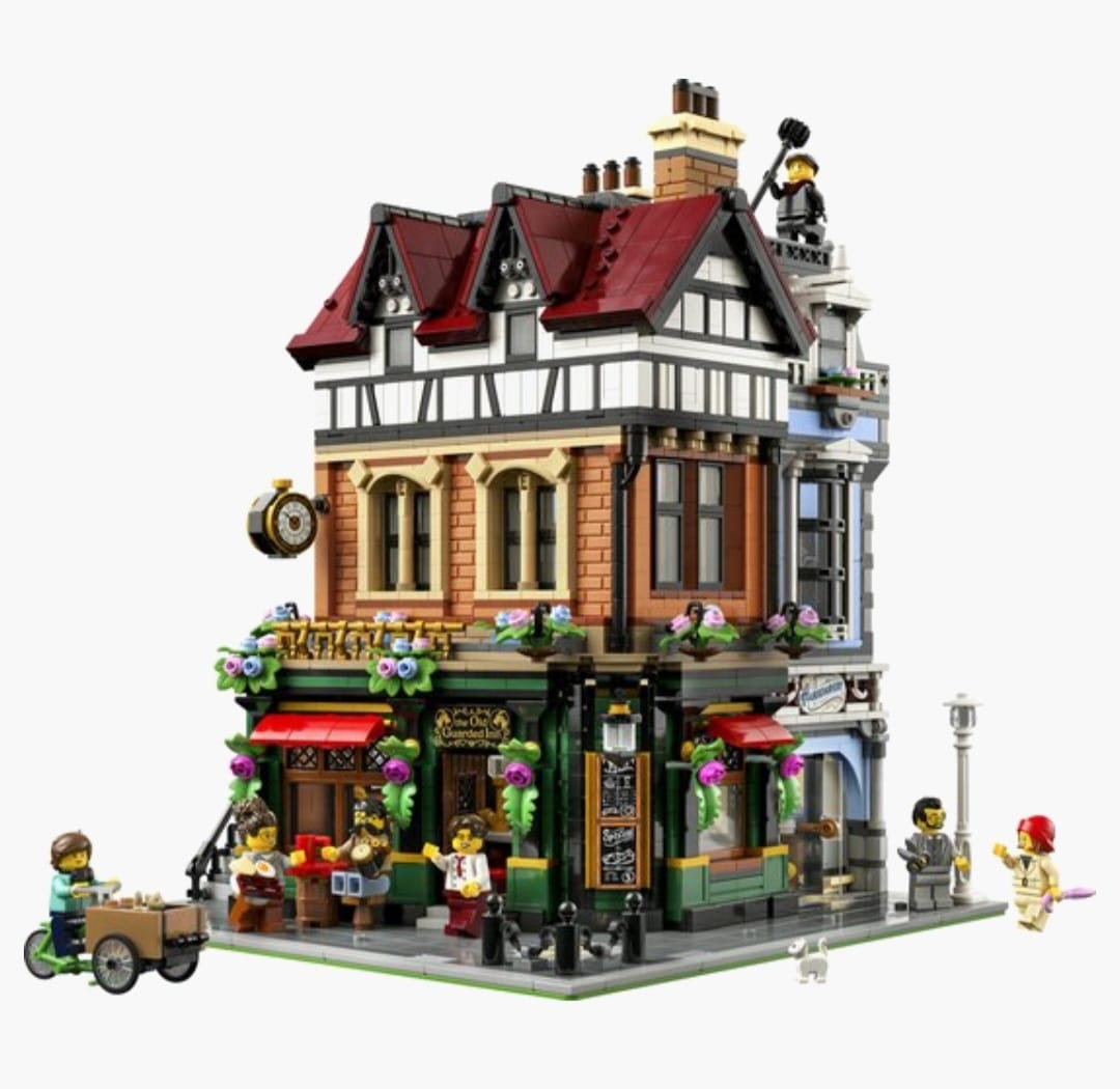 LEGO Icons 10350 Hoekpand in tudorstijl