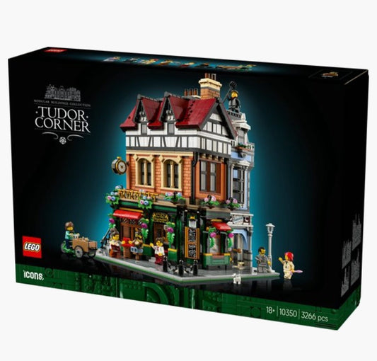 LEGO Icons 10350 Hoekpand in tudorstijl