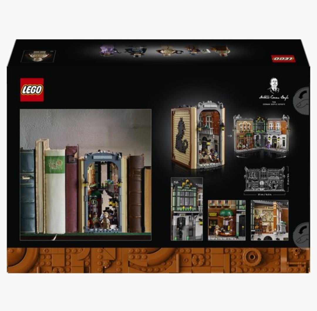LEGO Icons 10351 Boekensteun: Sherlock Holmes