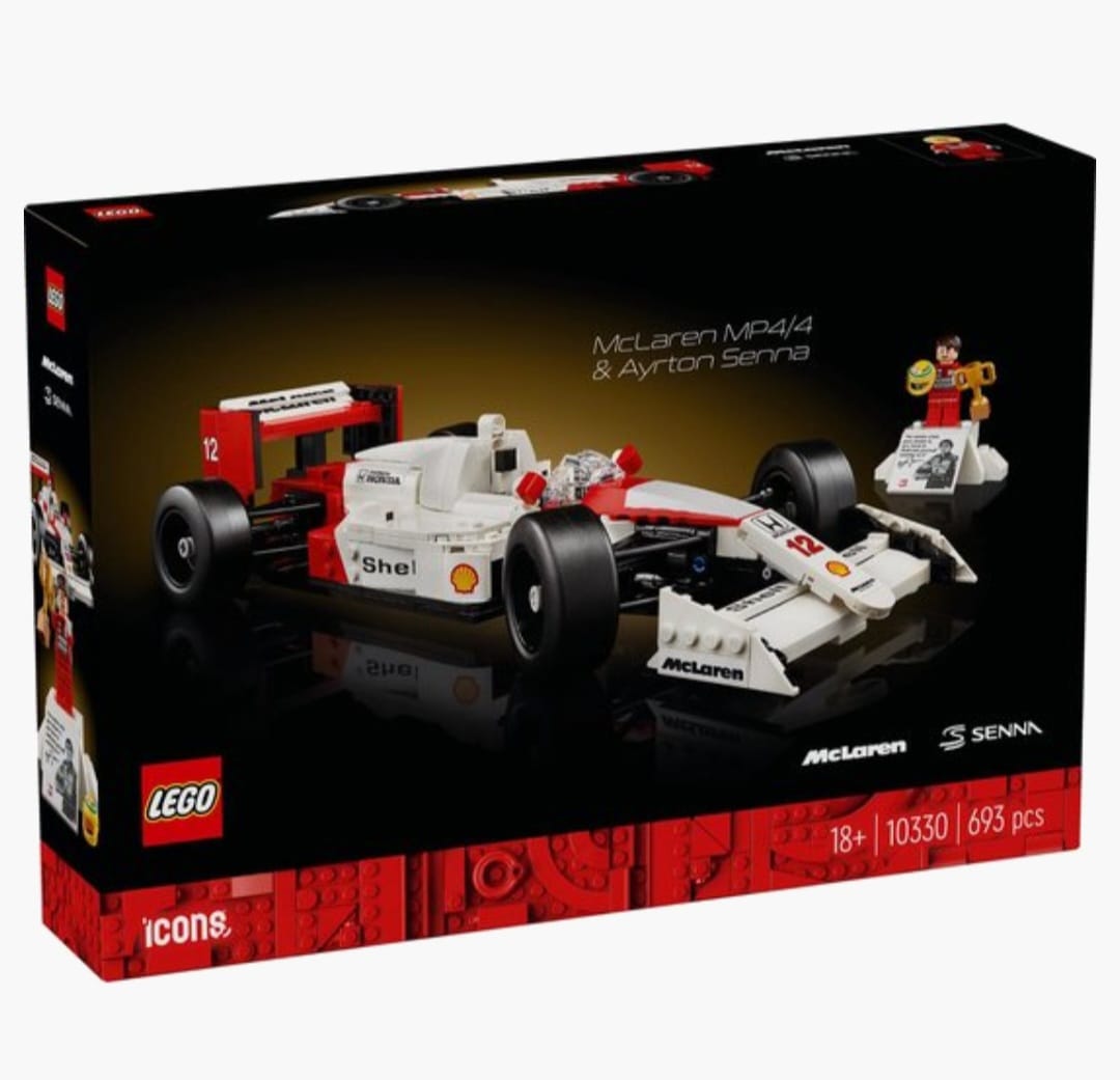 LEGO Icons 10330 McLaren MP4/4 en Ayrton Senna