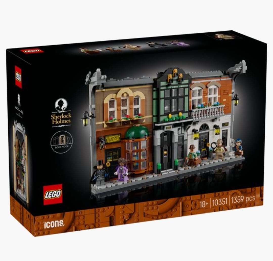 LEGO Icons 10351 Boekensteun: Sherlock Holmes