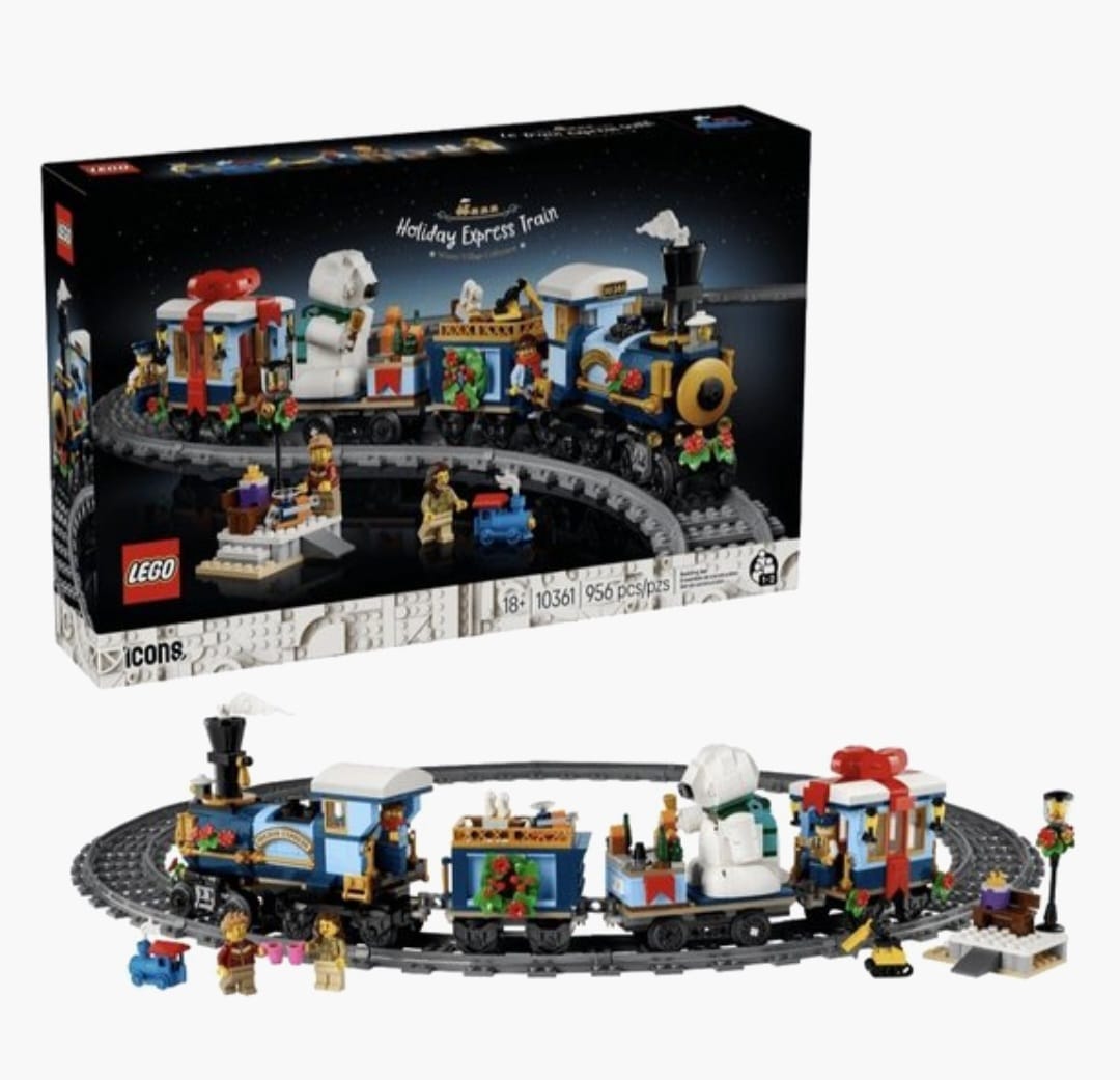 LEGO Icons 10361 Feestelijke Kersttrein