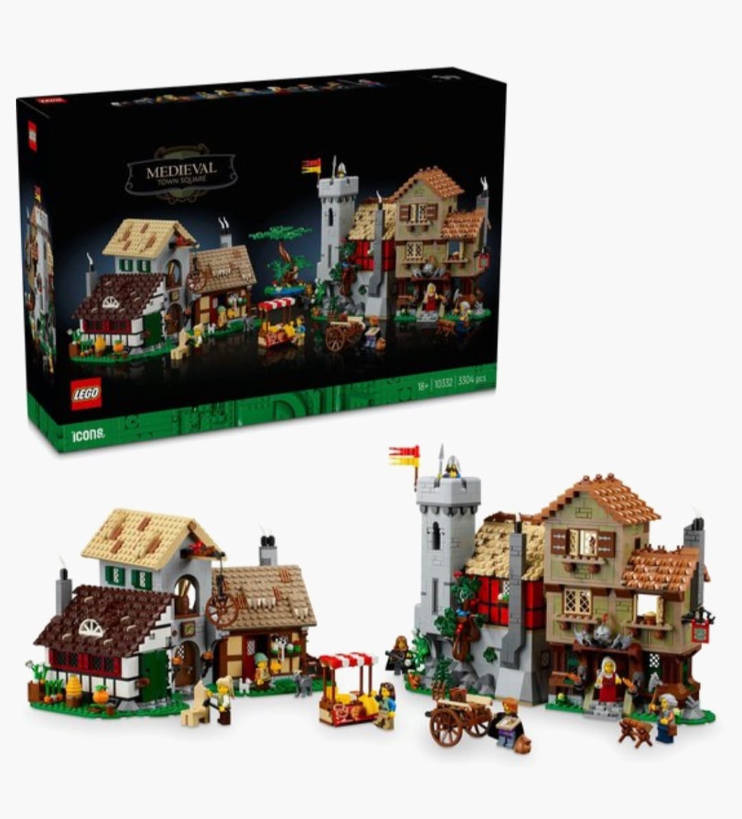 LEGO Icons 10332 Middeleeuws Stadsplein