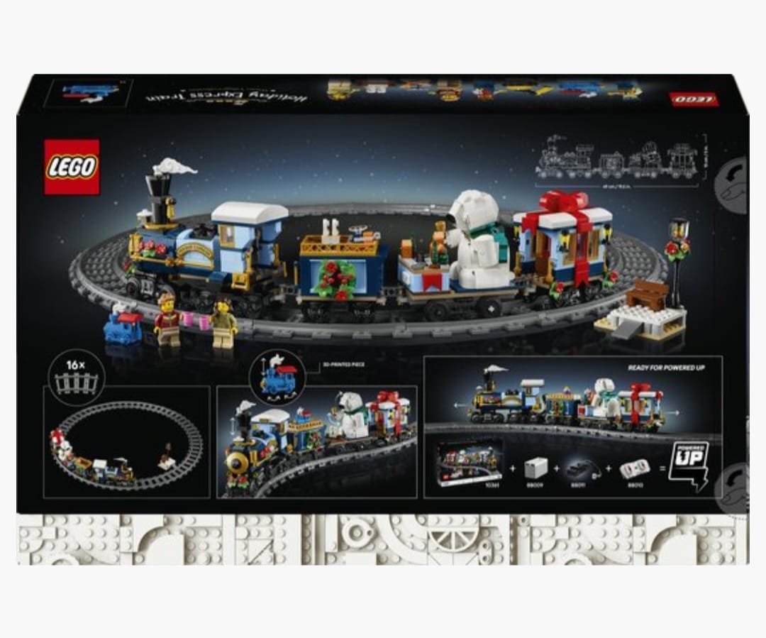 LEGO Icons 10361 Feestelijke Kersttrein