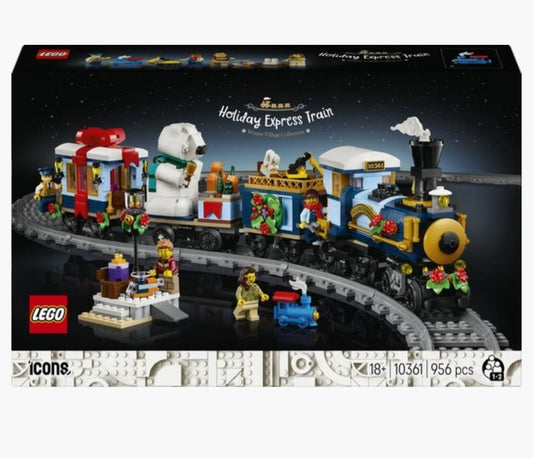 LEGO Icons 10361 Feestelijke Kersttrein
