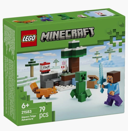 LEGO Minecraft 21583 Steve's Taiga Avontuur