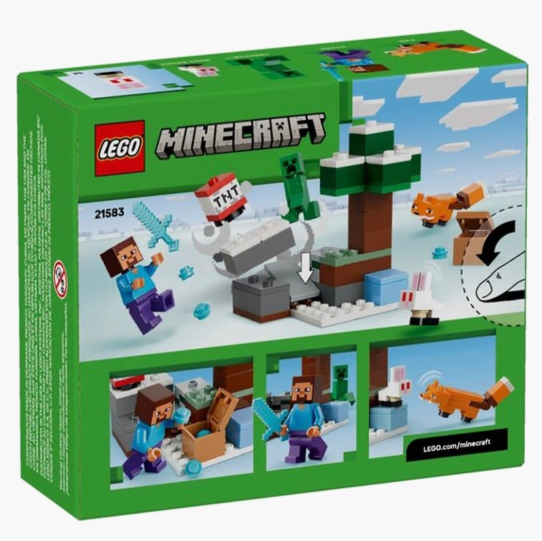 LEGO Minecraft 21583 Steve's Taiga Avontuur