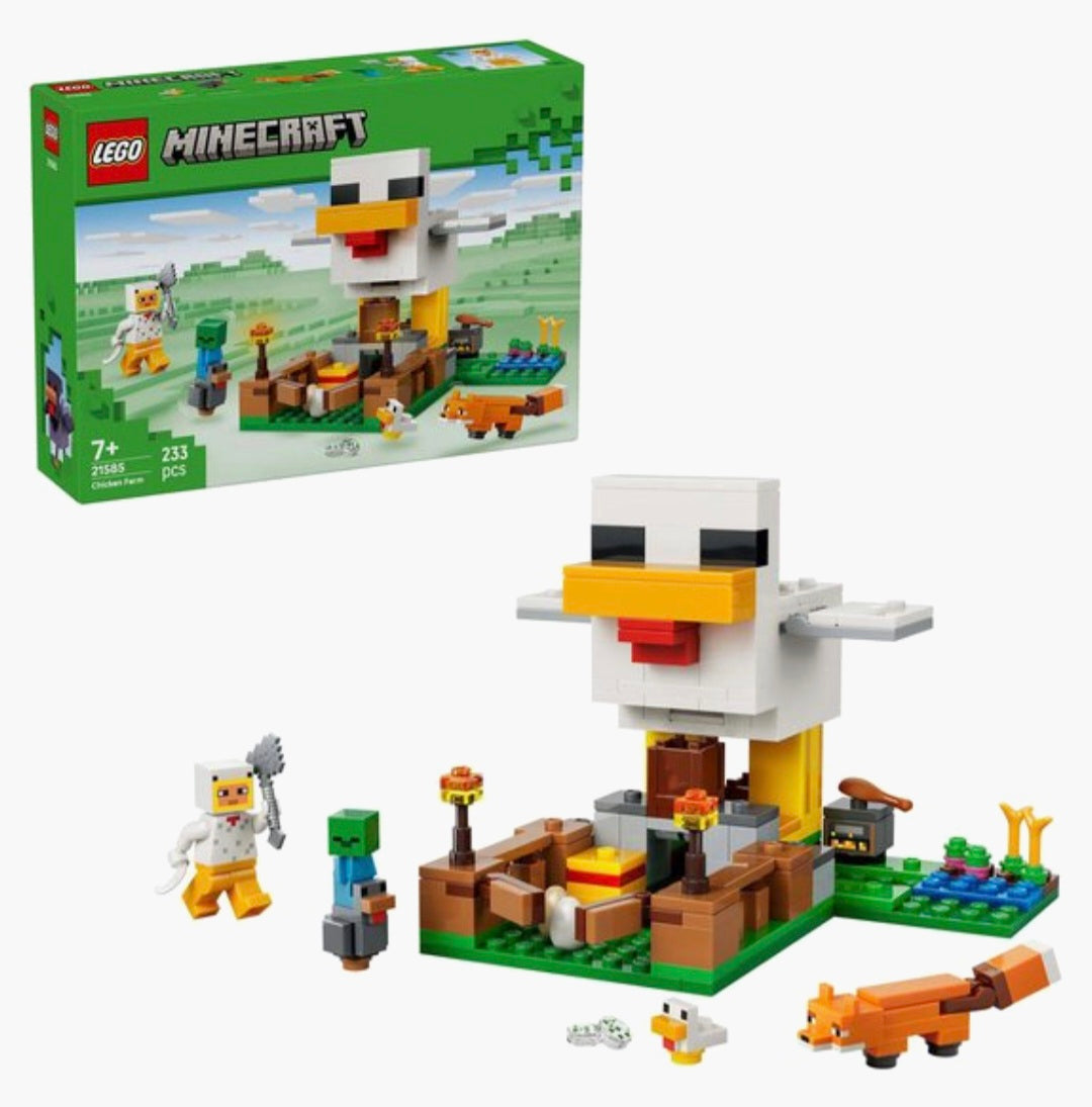 LEGO Minecraft 21585 De Kippenboerderij