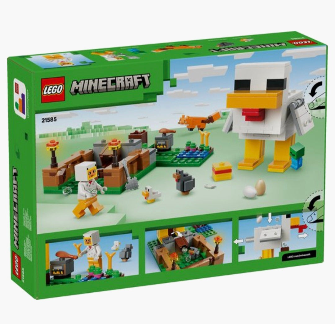 LEGO Minecraft 21585 De Kippenboerderij