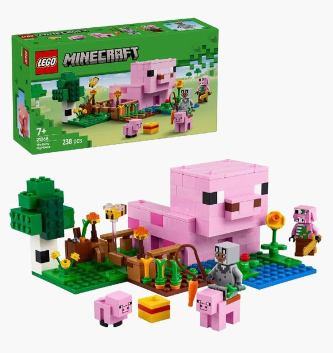 LEGO Minecraft 21268 Het Huis van het Biggetje