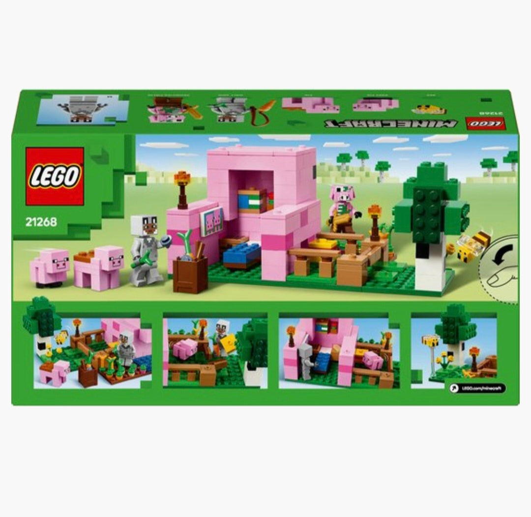 LEGO Minecraft 21268 Het Huis van het Biggetje