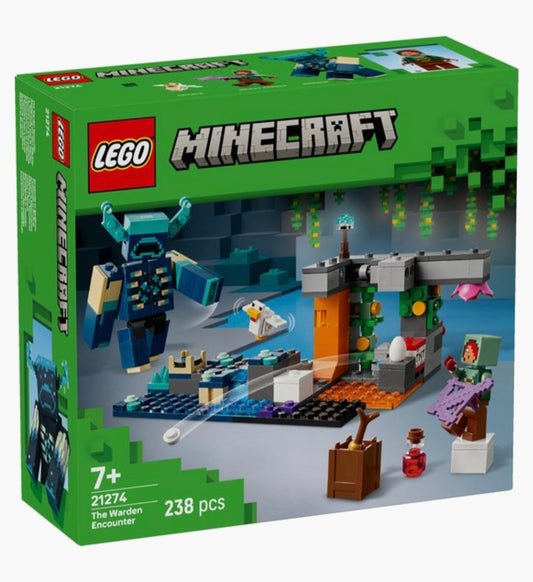 LEGO Minecraft 21274 de ontmoeting met de Opzichter