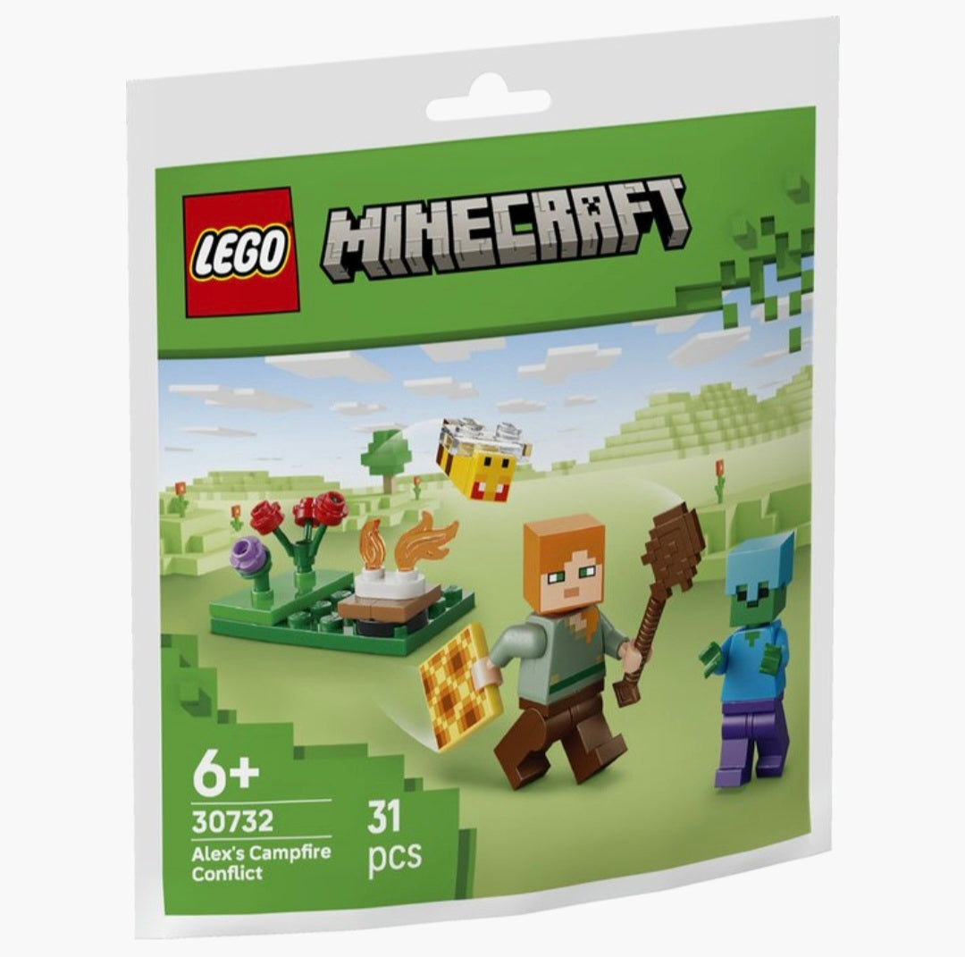 LEGO 30732 Minecraft Alex en de strijd bij het kampvuur
