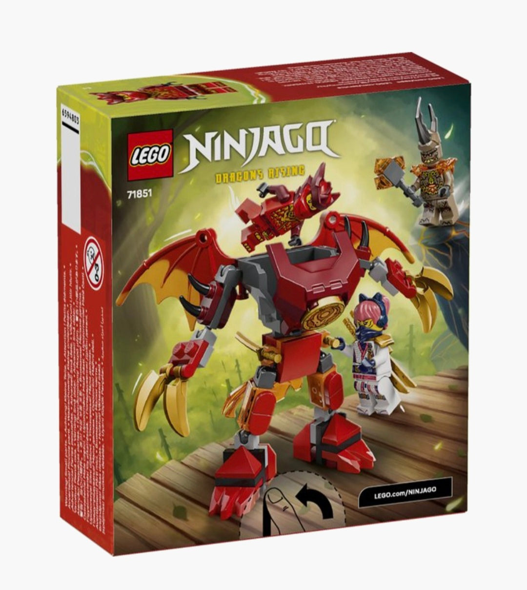 LEGO Ninjago 71851 Kai's drakenmecha strijdpakket