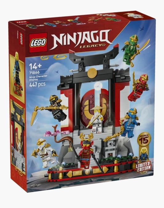 LEGO Ninjago 71866 15-jarig jubileum Display met Ninjapersonages