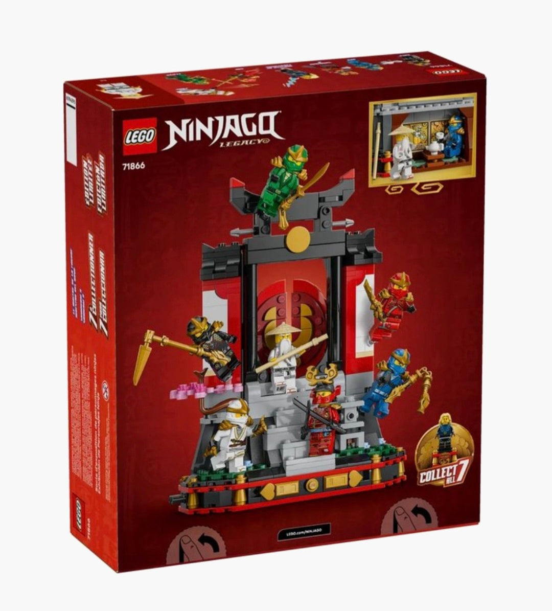 LEGO Ninjago 71866 15-jarig jubileum Display met Ninjapersonages