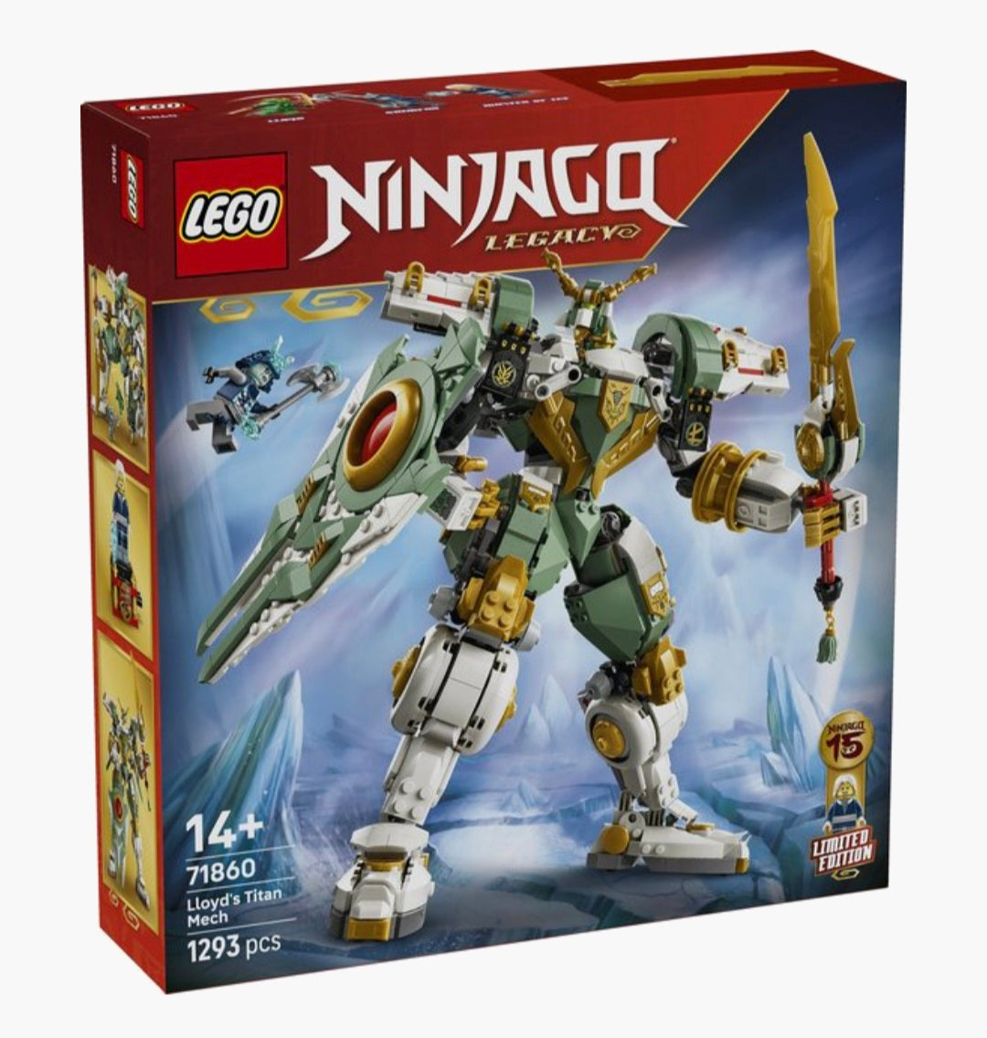 LEGO Ninjago 71860 15-jubileum: Lloyds reusachtige mecha