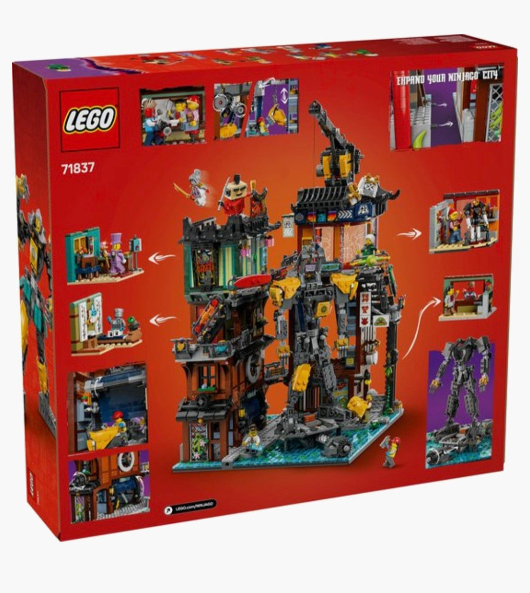 LEGO Ninjago 71837 De Werkplaatsen