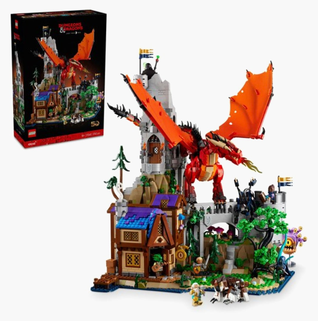 LEGO 21348 Dungeons & Dragons: het verhaal van de rode draak