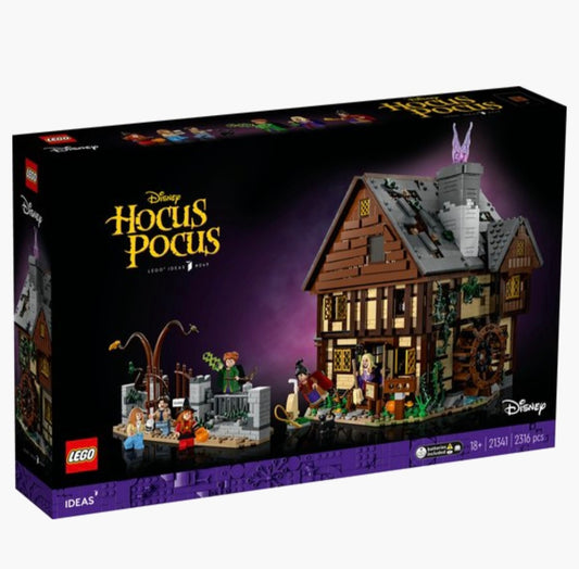 LEGO Ideas 21341 Disney Hocus Pocus: het huisje van de Sanderson-zussen