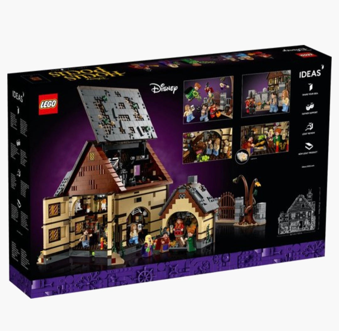 LEGO Ideas 21341 Disney Hocus Pocus: het huisje van de Sanderson-zussen
